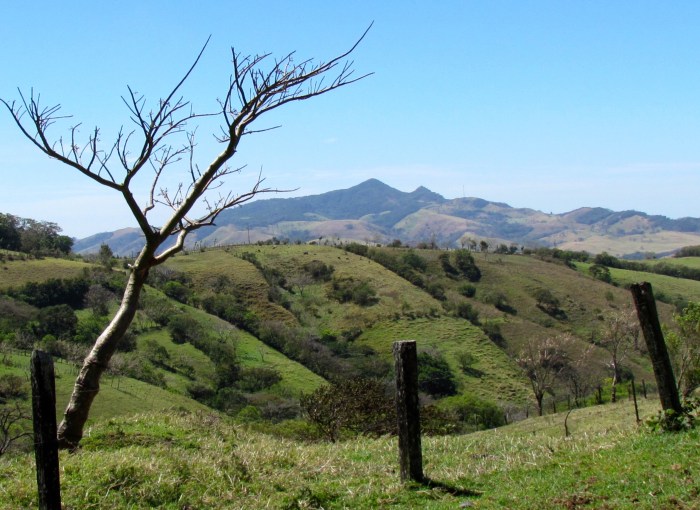 Vistas of the rolling hills, Monteverde, Costa Rica