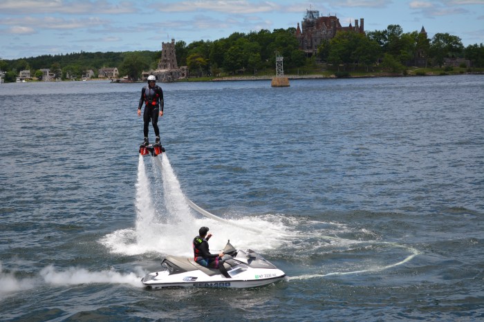 Flyboarding in A-Bay