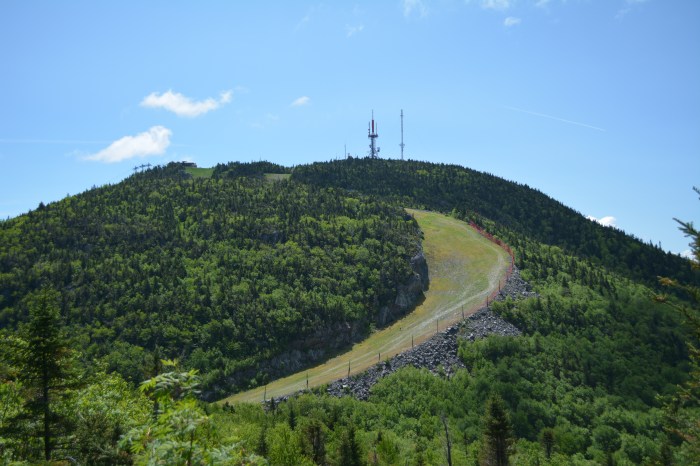 Summer view of Mont-Orford