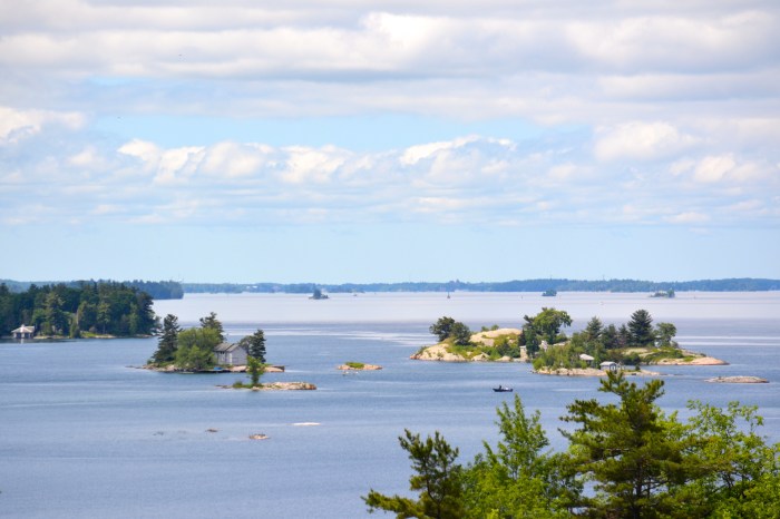 View from the Great Lakes Seaway Trail