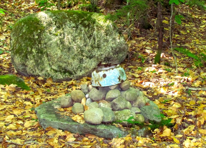 Rock cairn to Seymour Mountain