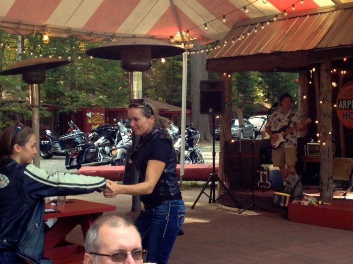 Dancing at Tail O' the Pup