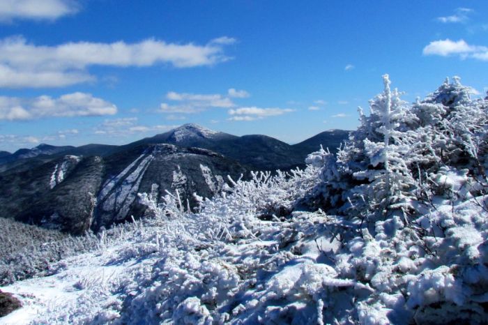 View from the summit of Algonquin Peak