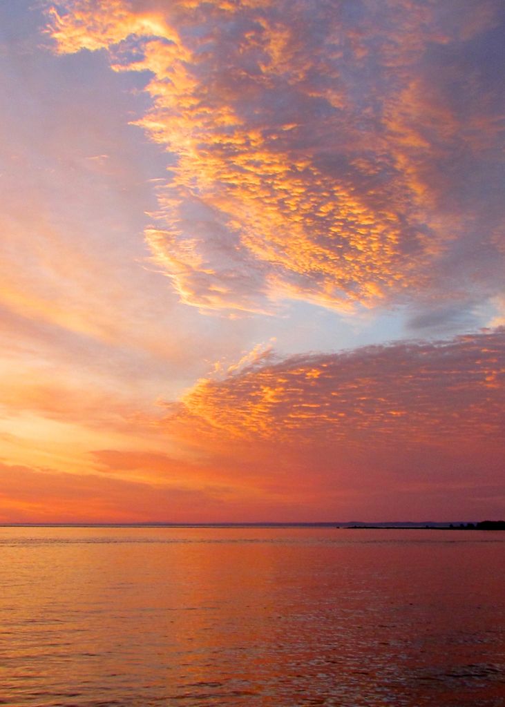 Sunrise at L'isle aux Coudres