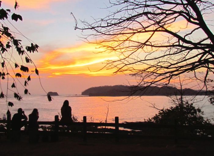 Sunset overlooking Carillo Bay