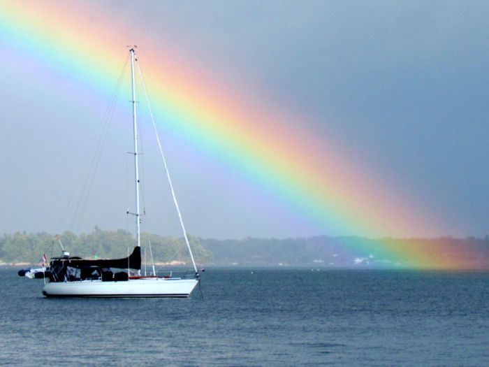 Summer rainbow