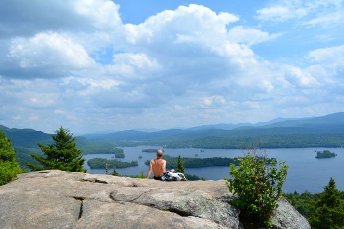 Castle Rock, Blue Mountain Lake NY