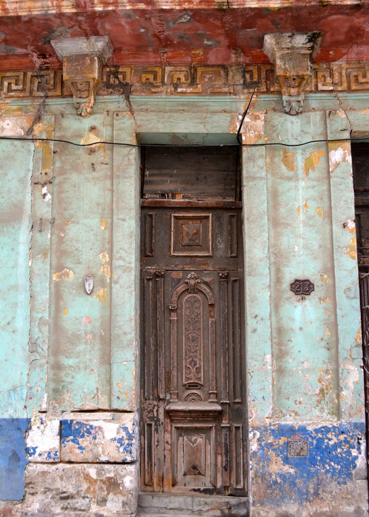 Weathered doorway