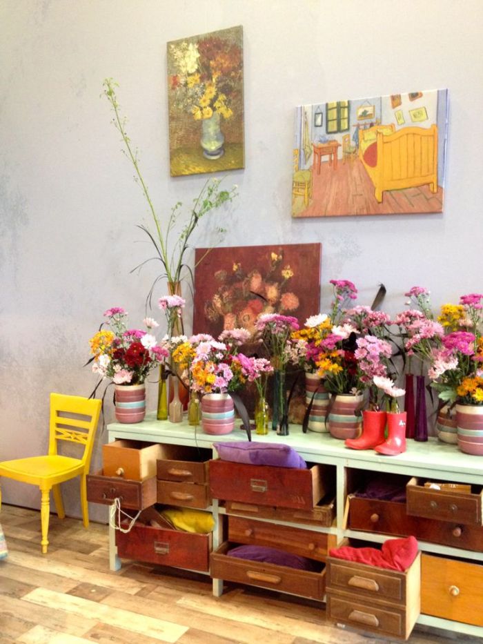 Still-life inspired by Van Gogh