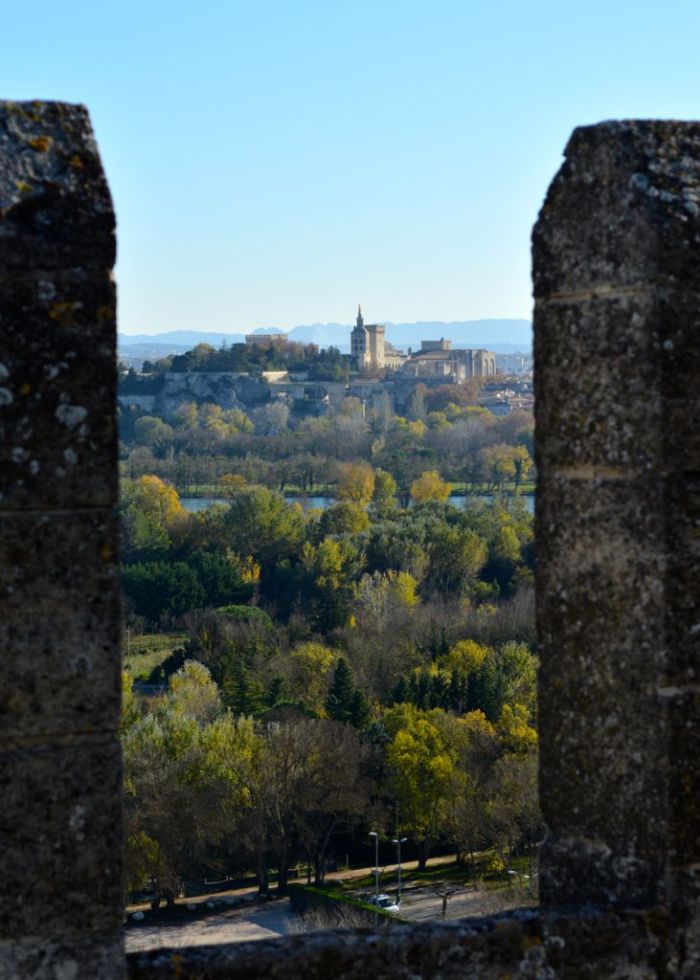 View of Avignon from Fort Sait-André, Villeneuve Lez Avignon