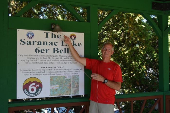 Ringing the bell as an accomplished Saranac Lake 6er
