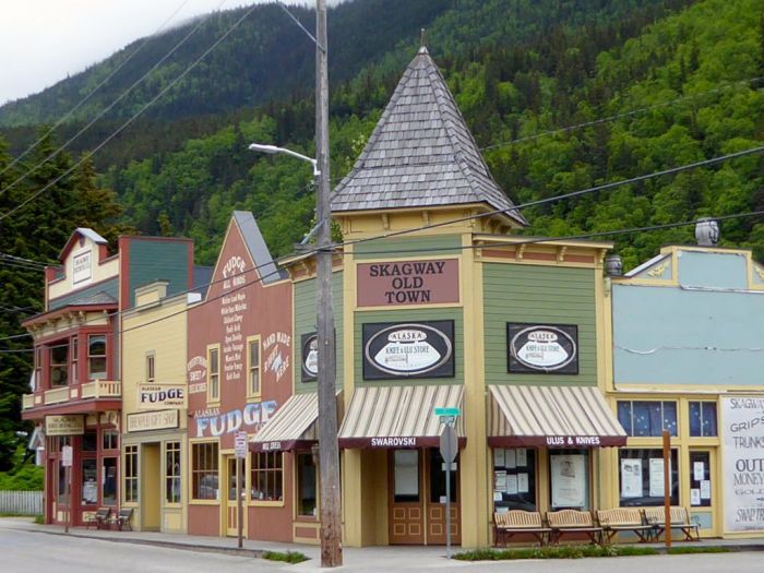 Broadway Street. Skagway, Alaska