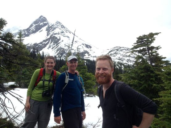 On the Dewey Trail. Upper Dewey Lake, Skagway Alaska