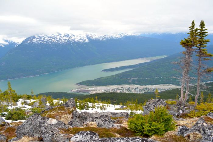 View towards Skagway, Alaska