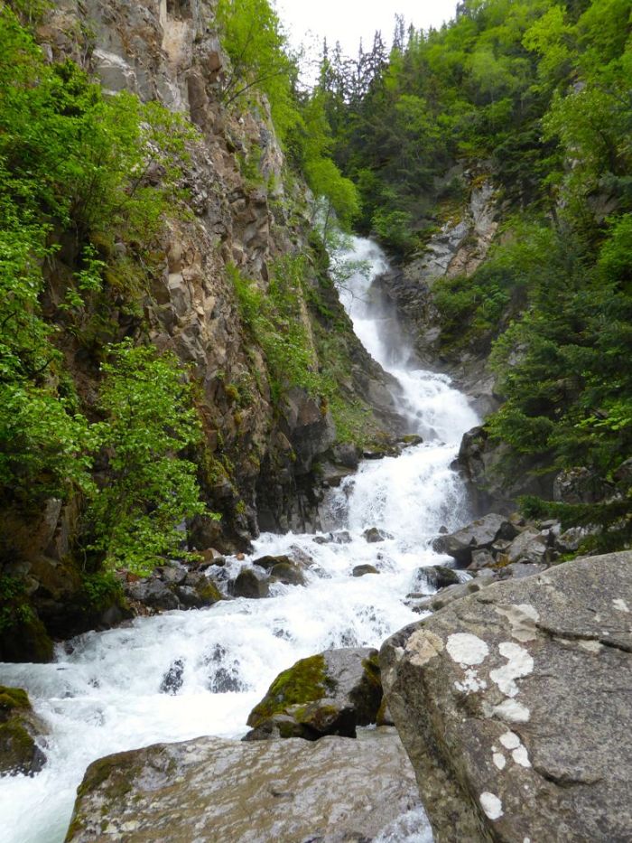 Reed Falls. Skagway, Alaska