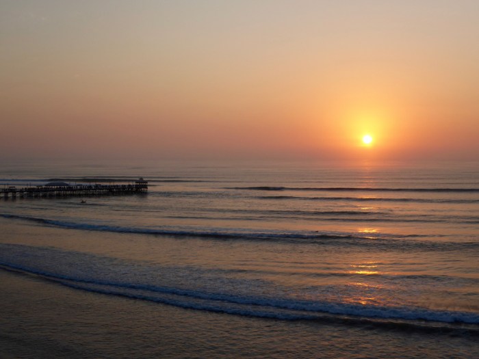 Huanchaco, Peru sunset