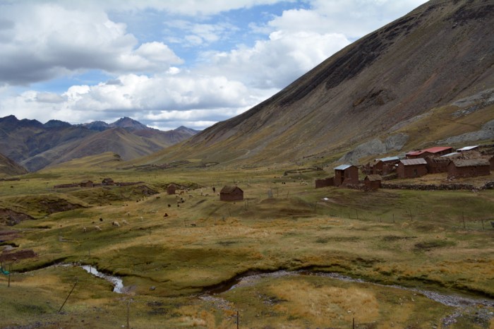 Cordillera Vilcanota valley, Peruvian Andes, Rainbow mountain