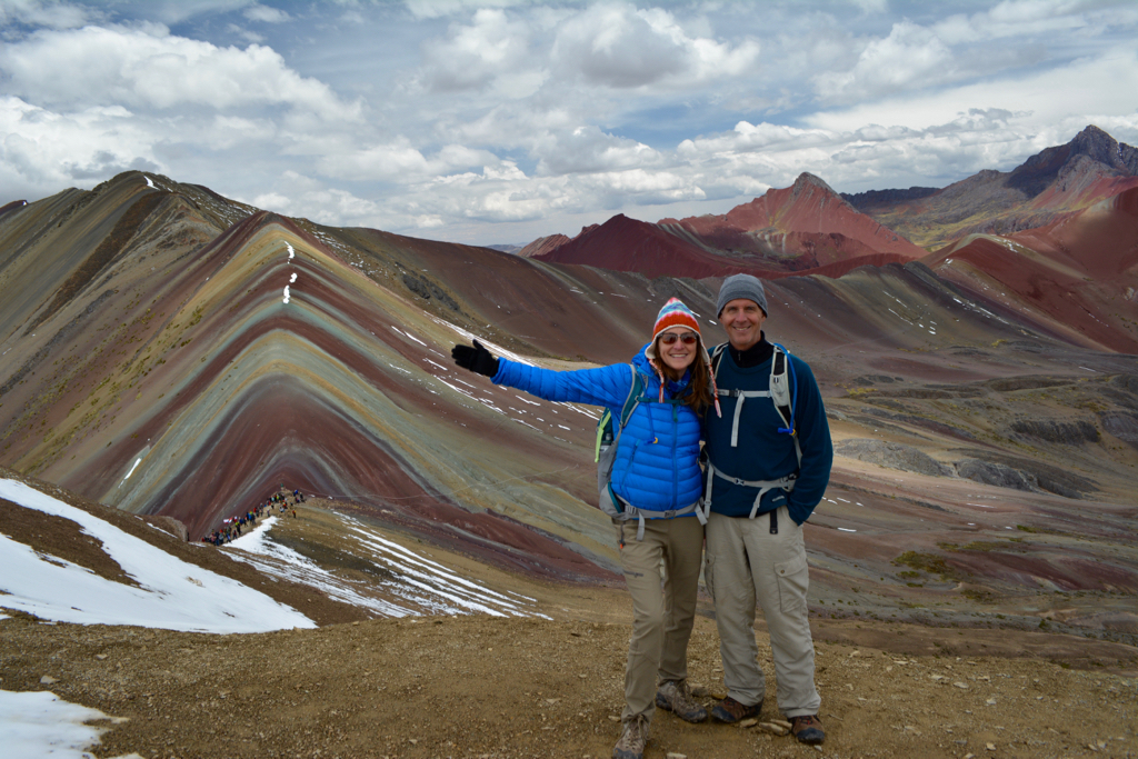 Rainbow Mountain, Peruvian Andes, near Cusco,