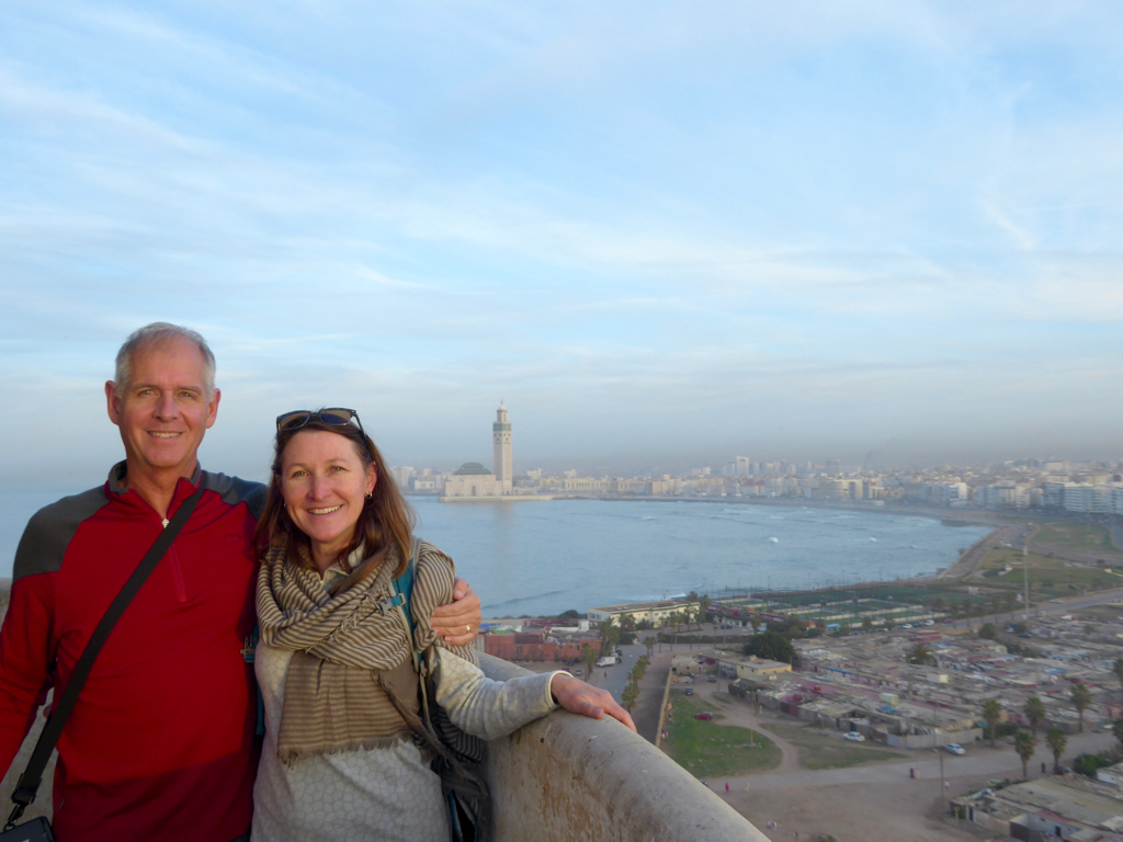 View from the Phare d'el Hank