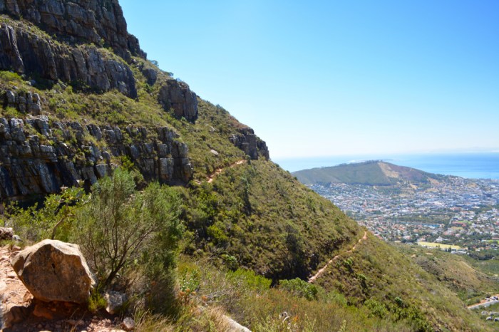 Platteklip Gorge trail