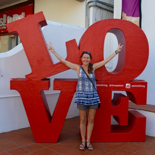 Opulent living or Boho travel, spread the LOVE. Kloof Street, Cape Town.